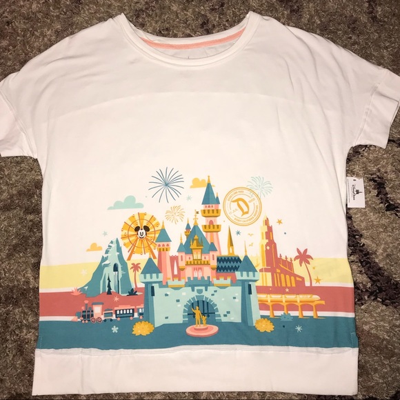 disneyland castle shirt